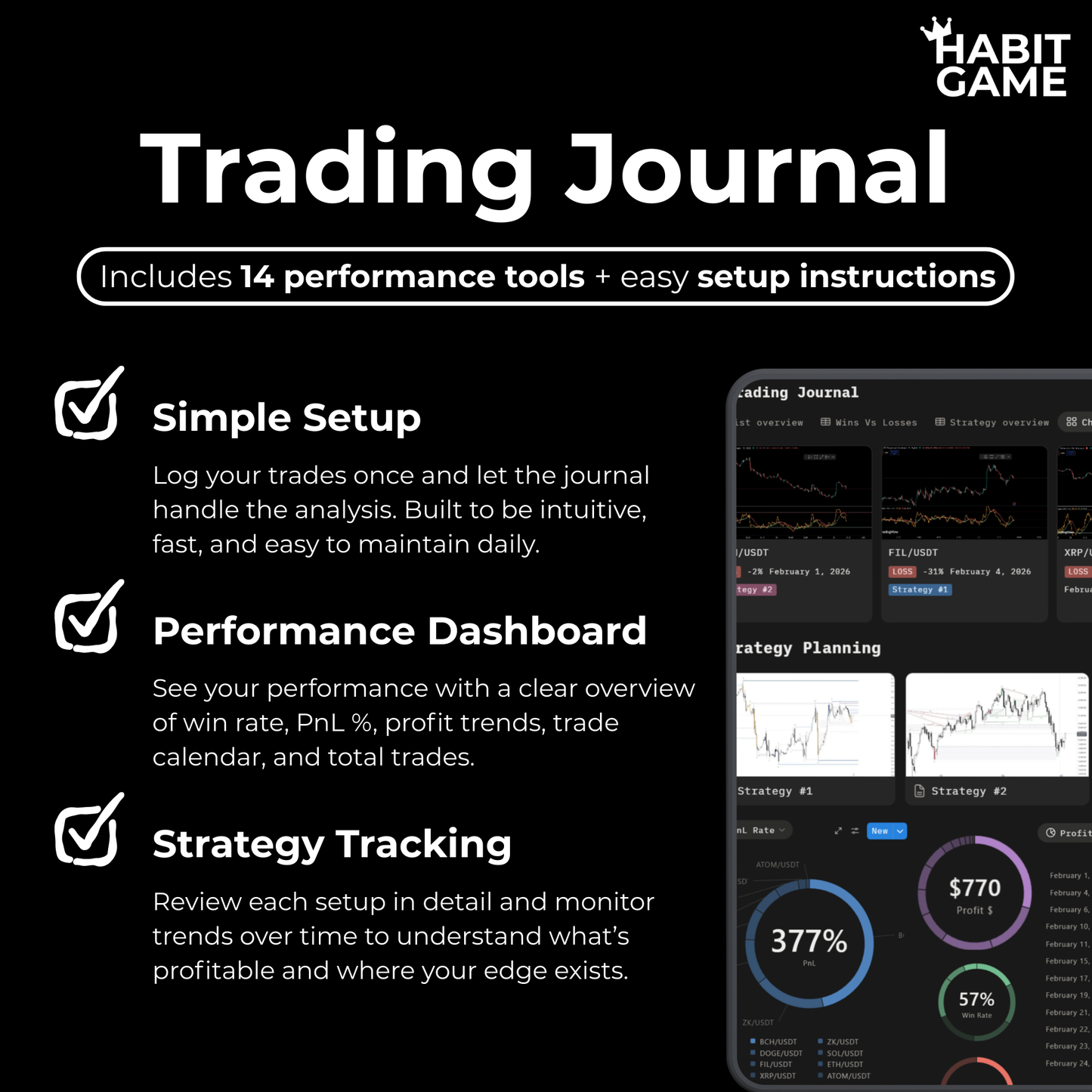 Trading Journal for Notion