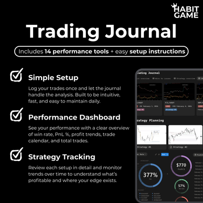 Trading Journal for Notion